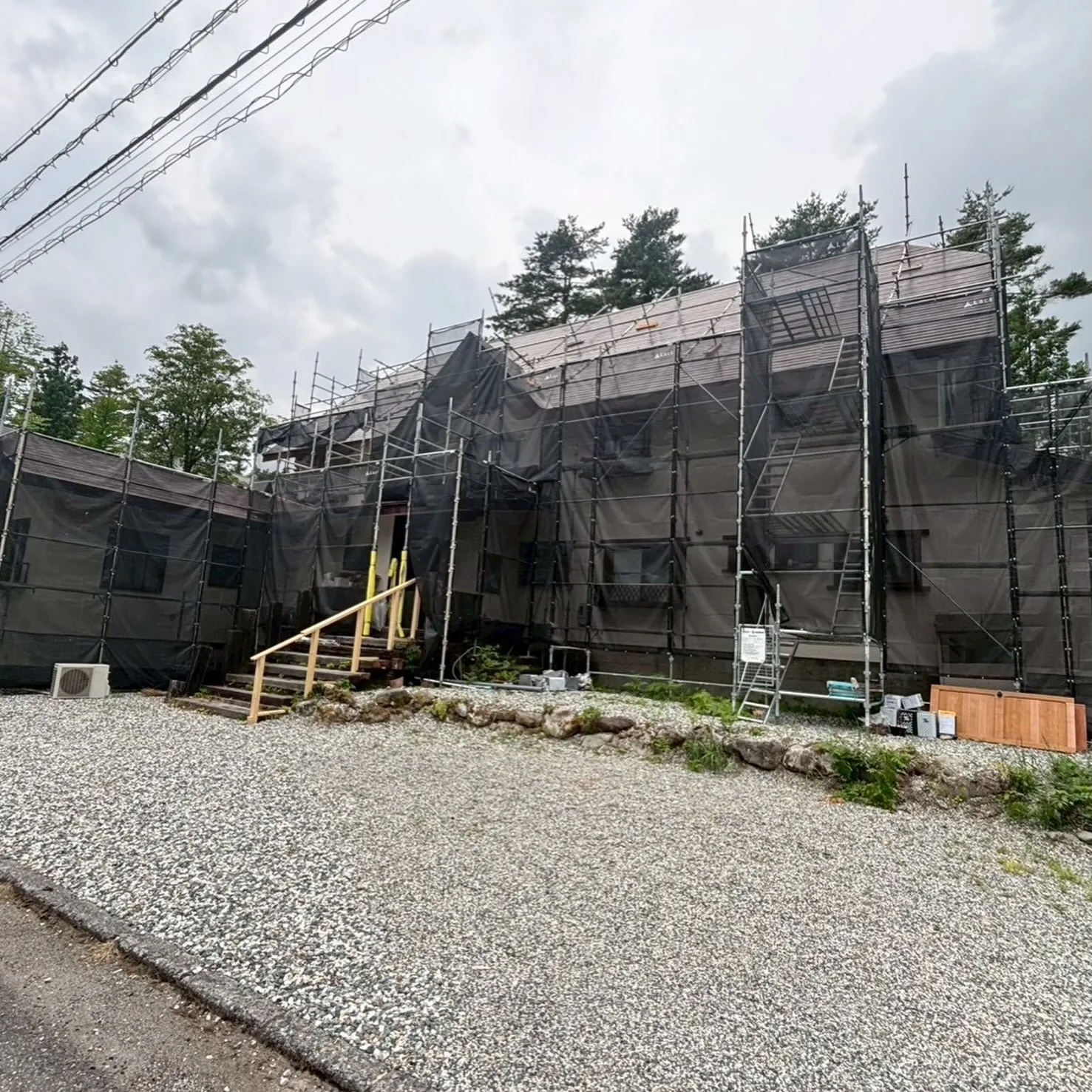 【松本市・塩尻市・安曇野市 足場工事】6月施工実績